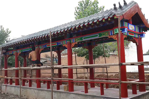 海南古建长廊 匠心传承与园林艺术的完美融合